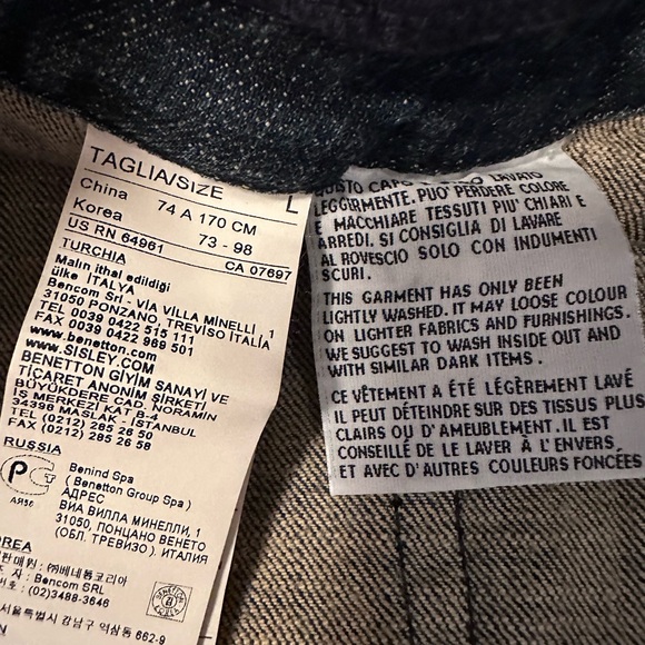 United Colors Of Benetton Dark Blue Women's Pleated Skirt - Picture 6 of 6